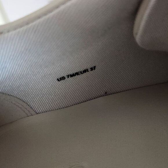 Vince Leather Lace Up Platform Lace Up Sneakers Women's 7 - Picture 7 of 9